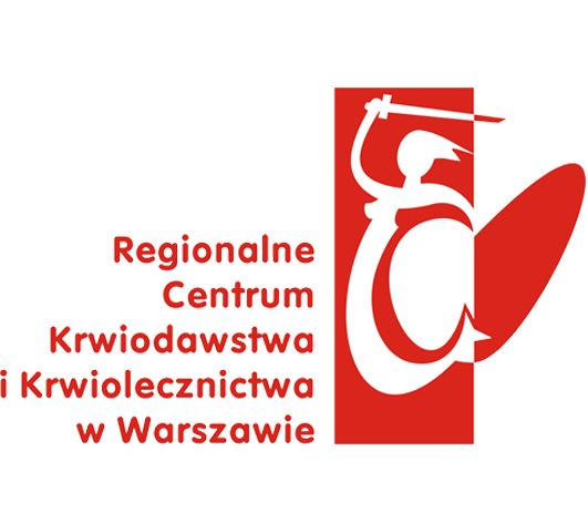 Logo Regionalne Centrum Krwiodawstwa i Krwiolecznictwa w Warszawie